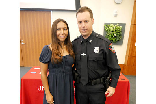 UHPD Badge Pinning
