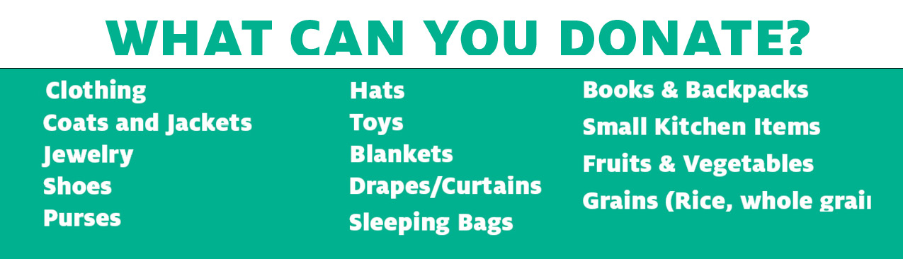 Items to donate