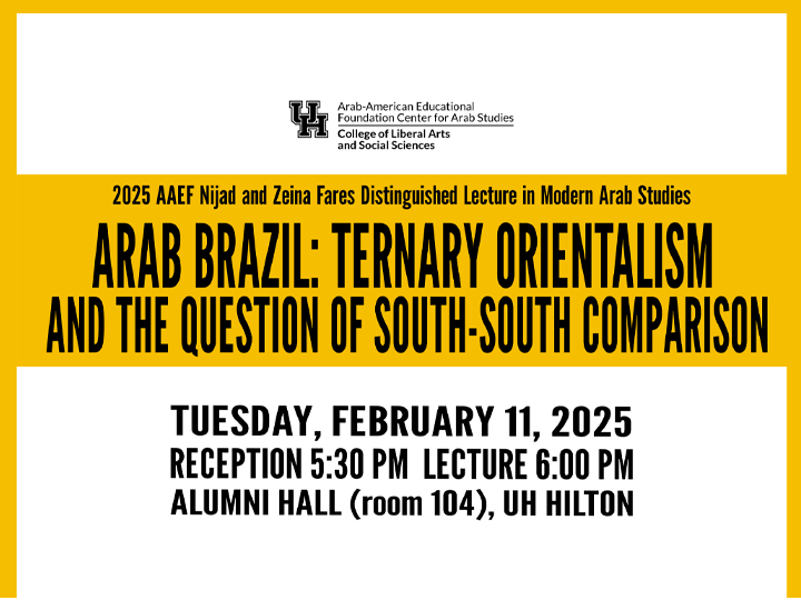 Arab Brazil Ternary Orientalism and the Question of South-South Comparison