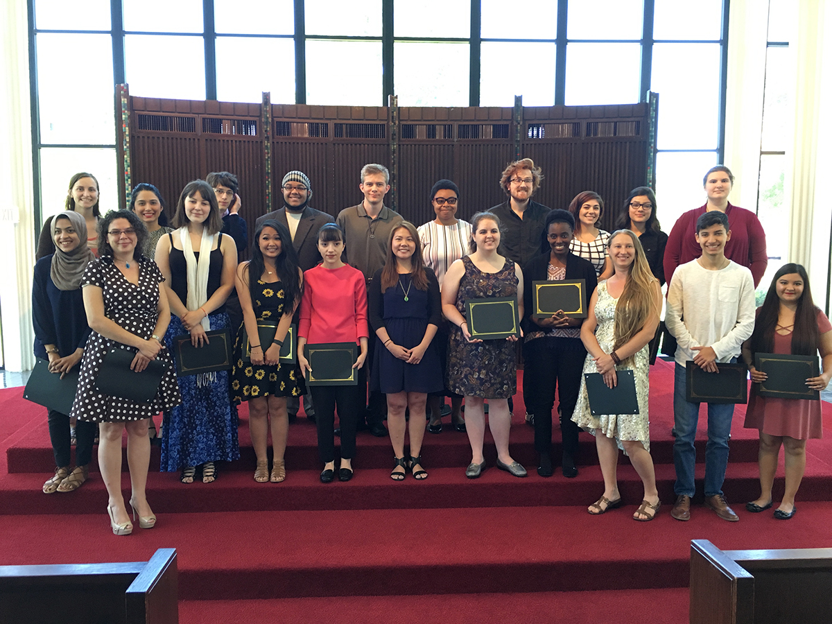 Group Photo during Honors Day 2017