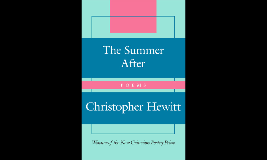 UH Poetry PhD student Christopher Hewitt wins New Criterion Poetry Prize