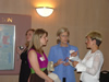 Dr. Alastuey with Health and Human Performance Outstanding Alumni Award Winner Dr. Debbie Rhea and guest.