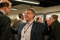 Dr. Paloski at the poster session 