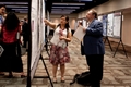 HHP grad students at the poster session 