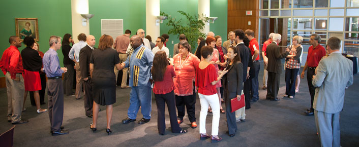 New Faculty Luncheon Reception