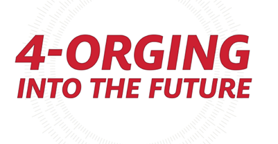 4-orging into the future logo