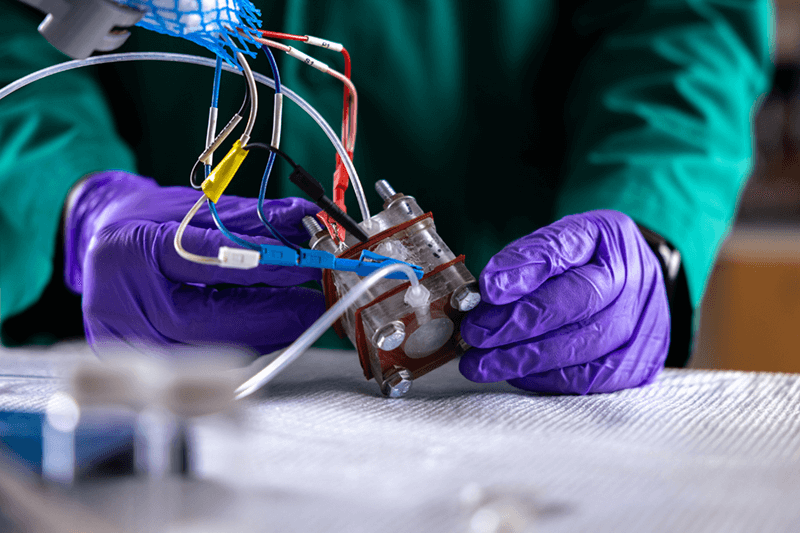 Developing technology to capture carbon