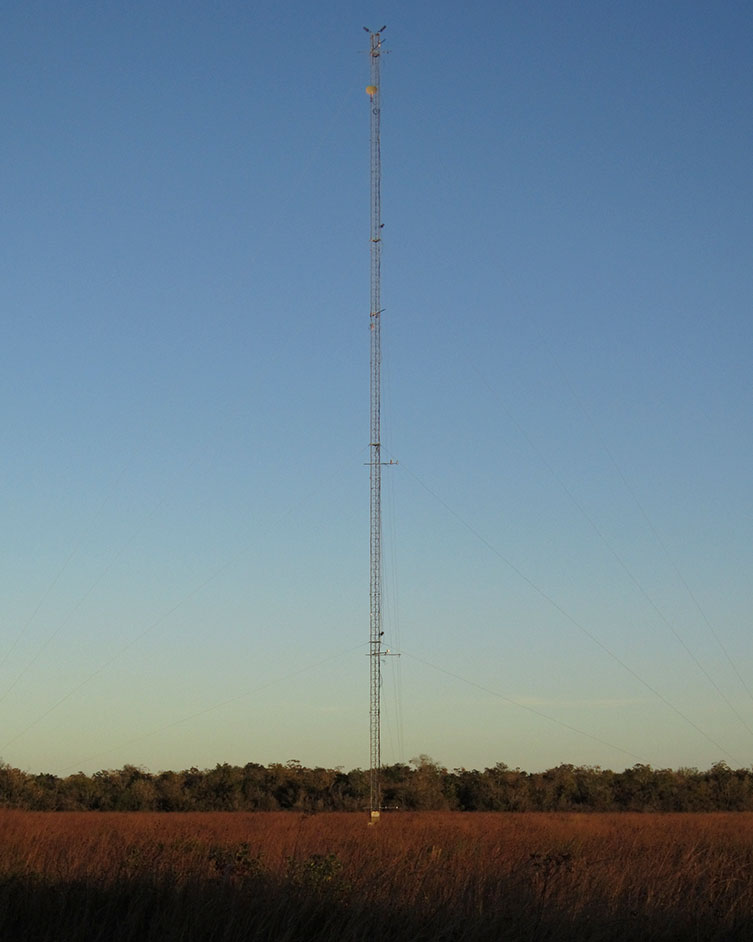 Micrometeorology tower.