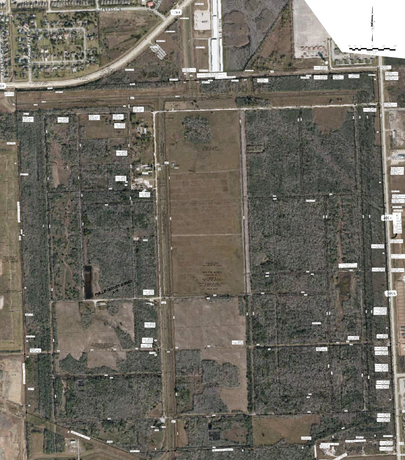UNiversity of Houston Coastal Center Aerial View