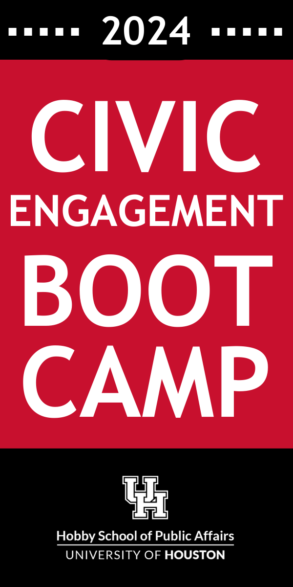 2024 Civic Engagement Boot Camp graphic