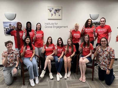 Institute for Global Engagement group photo