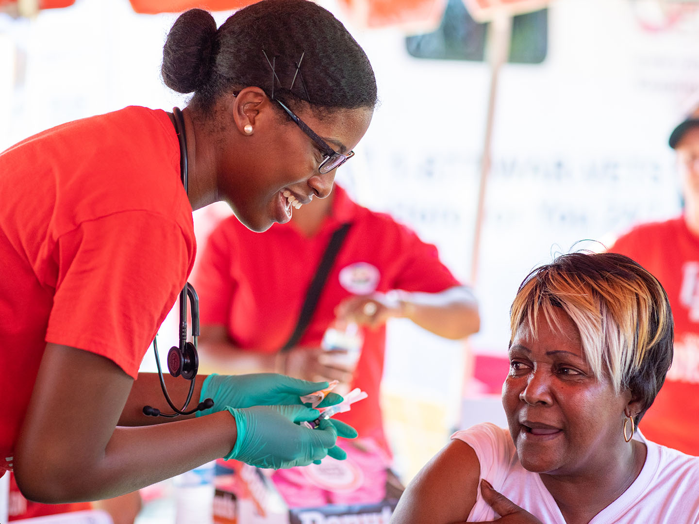 Gessner College of Nursing in the community