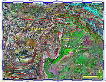 Pakistan's Chaman Fault