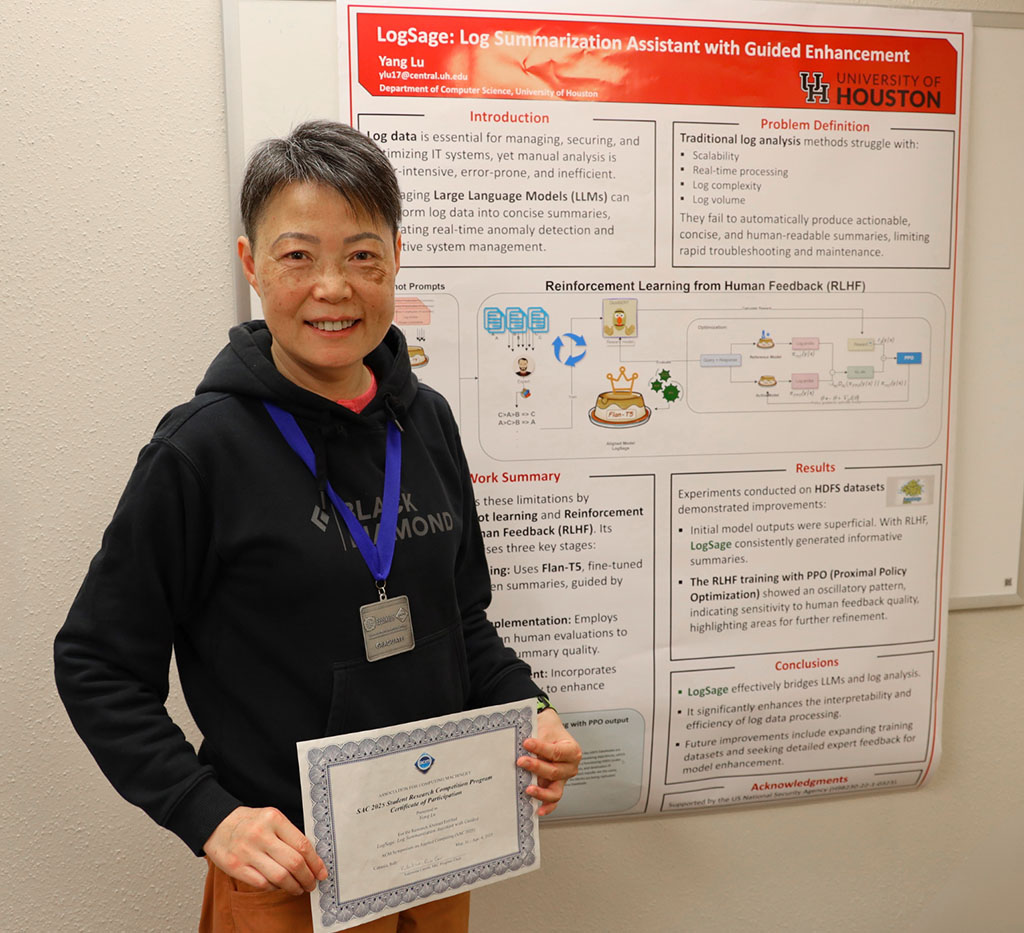 Yang Lu, Ph.D. student Computer Science.