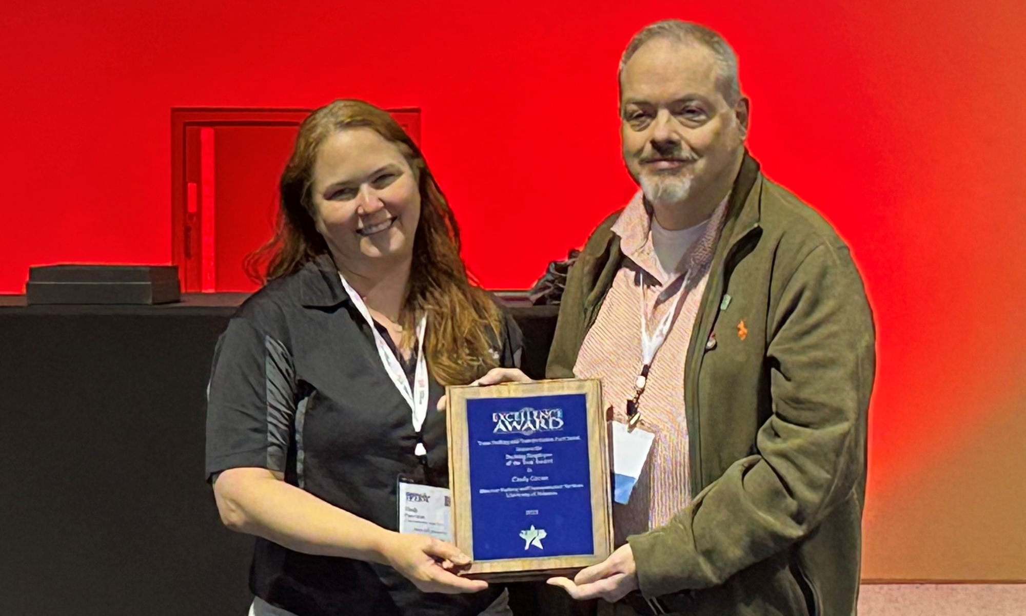 TPTA award accepted