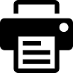 Black printer icon